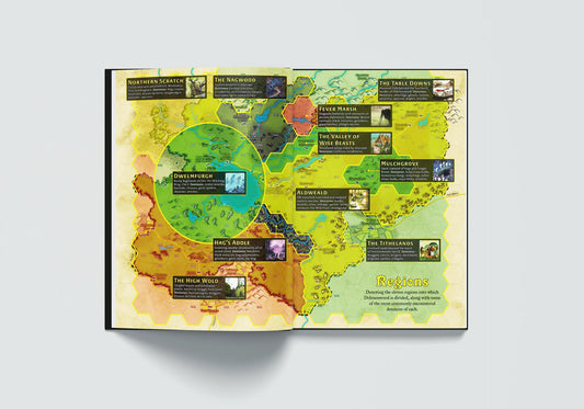 Exalted Funeral Dolmenwood Maps Book