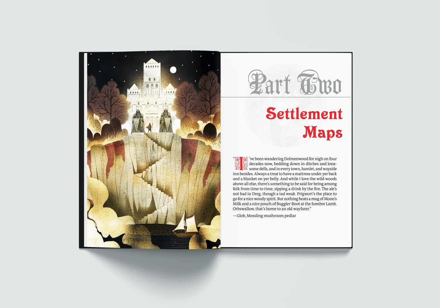 Exalted Funeral Dolmenwood Maps Book