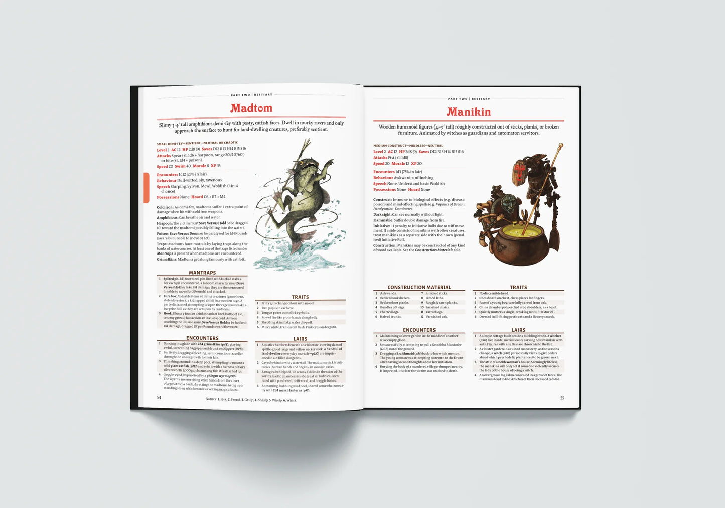 Exalted Funeral Dolmenwood Monster Book