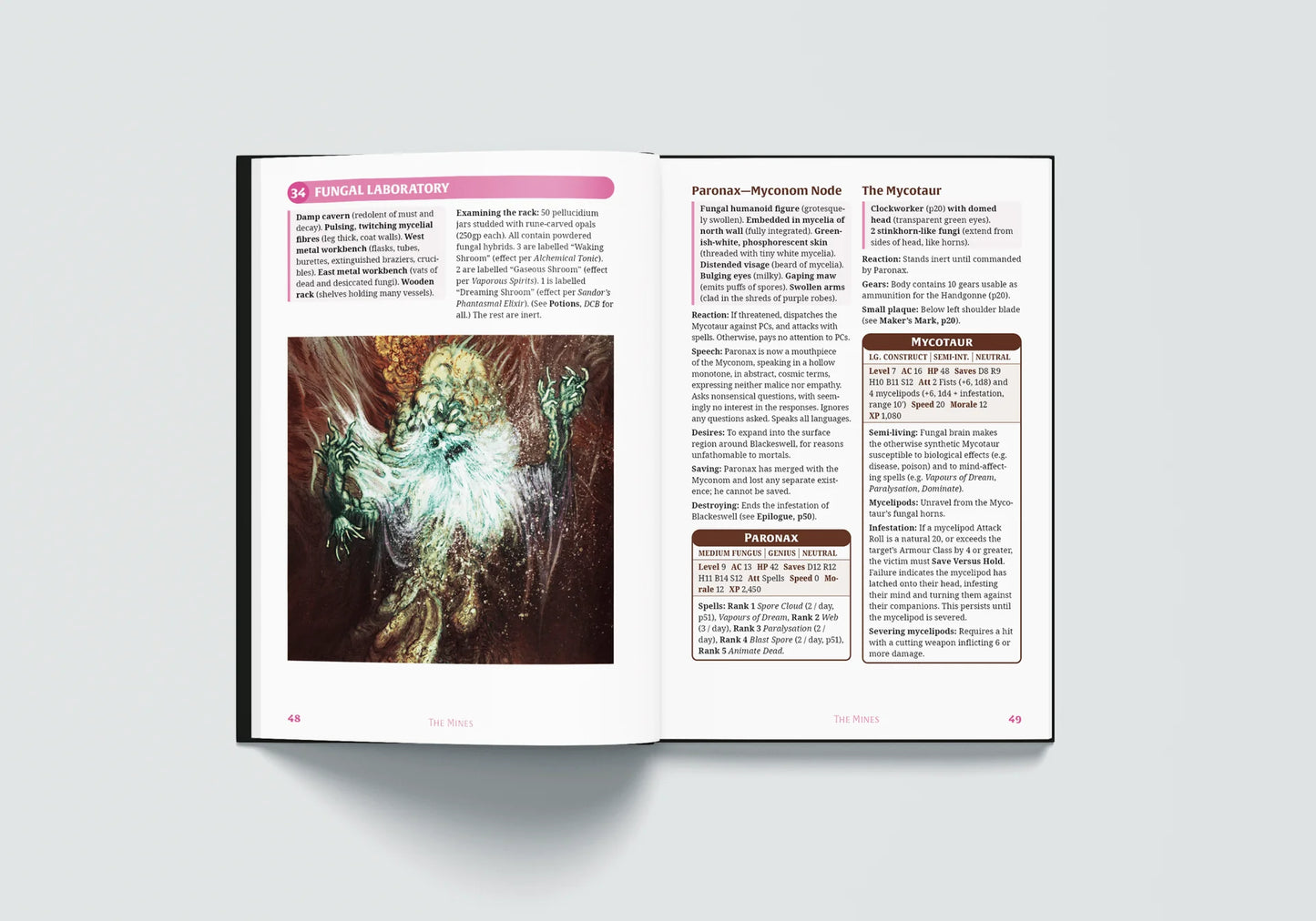 Exalted Funeral Dolmenwood Official Adventure Scenario: The Fungus That Came to Blackeswell