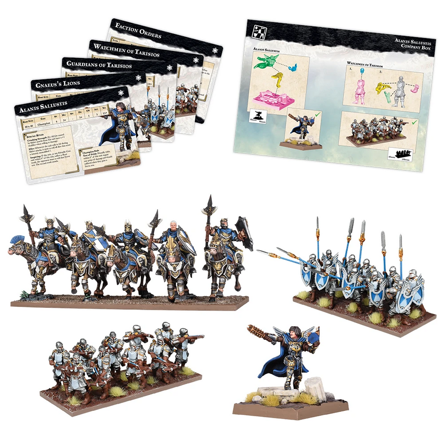 Mantic Kings of War Champions Faith and Fury 2 Player Starter Set