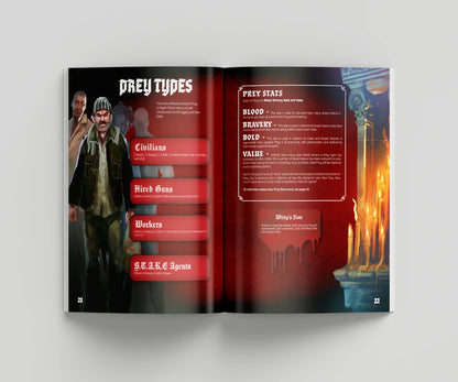Black Site Studios Night Thirst - Core Rulebook