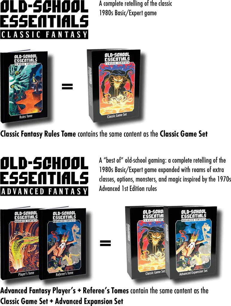 Exalted Funeral Old-School Essentials Advanced Expansion Set