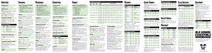 Exalted Funeral Old-School Essentials Deluxe Referee's Screen
