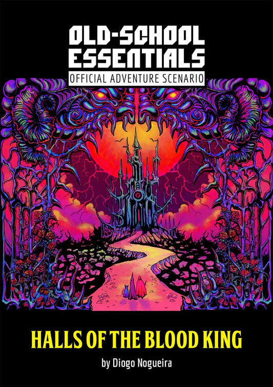 Exalted Funeral Old-School Essentials Official Adventure Scenario: Halls of the Blood King